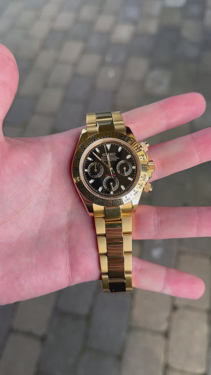 Gold "Black Dial" Daytona Mod
