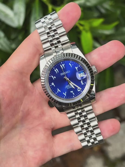 "Blue Arabic" Datejust Mod