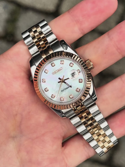Rosegold "Mother of Pearl Diamond" Datejust Ladies 31mm Mod