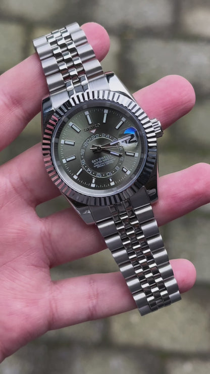 "Olive Dial" Sky Dweller Mod