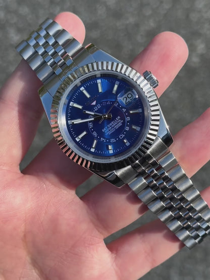 "Blue Dial" Sky Dweller Mod