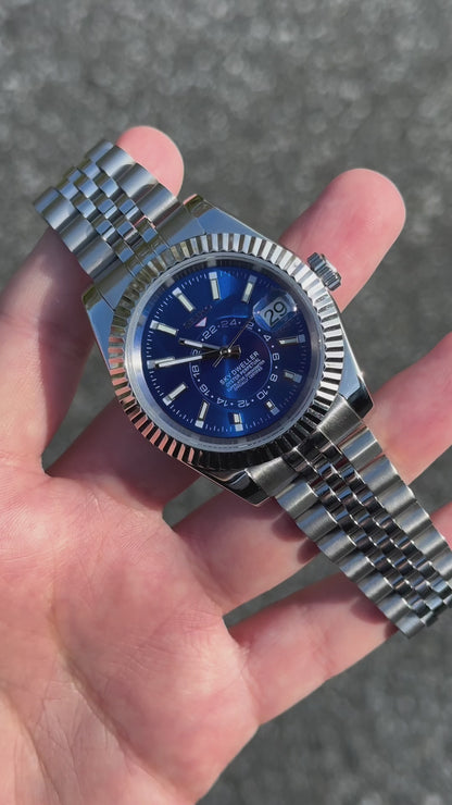 "Blue Dial" Sky Dweller Mod