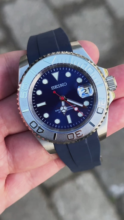 Yacht-Master "Blue Dial" Rubber Mod