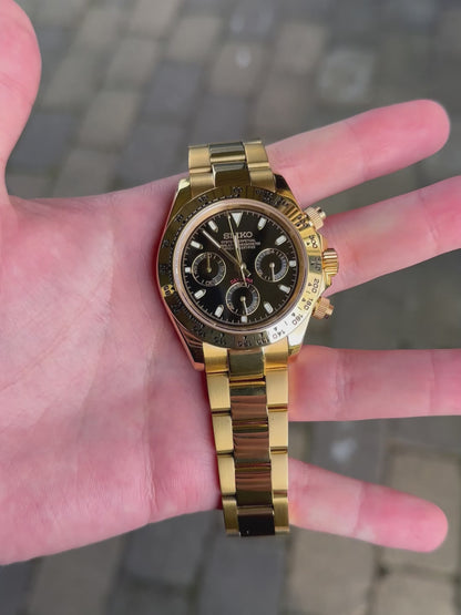 Gold "Black Dial" Daytona Mod