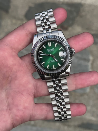 "Gradient Green" Datejust Mod