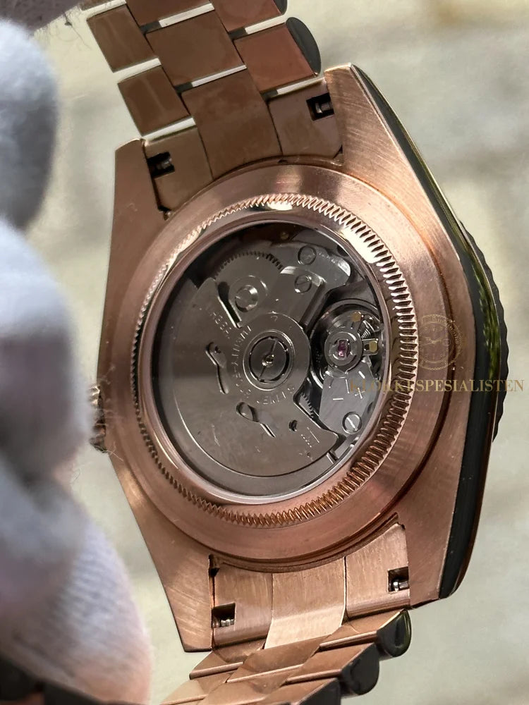 Rosegold ’Olive Dial’ President Mod