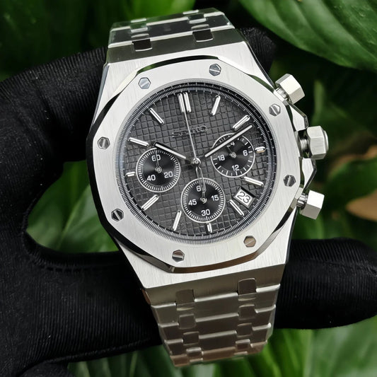 "Black Dial" Royal Oak Chrono Mod