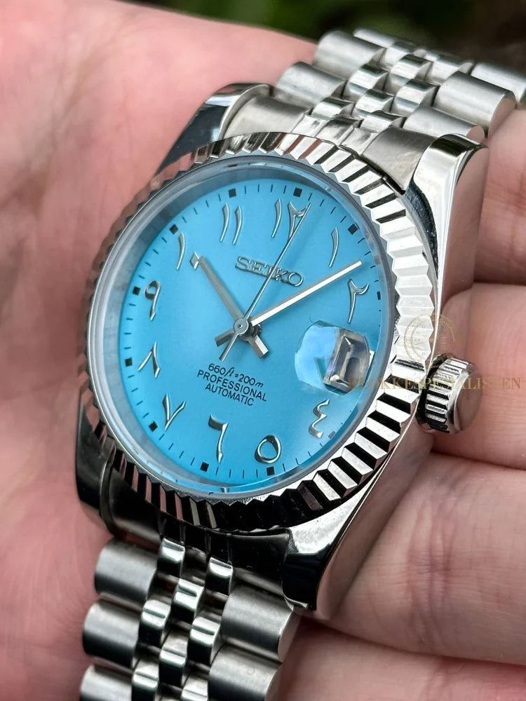 ’Turquoise Arabic’ Datejust Mod